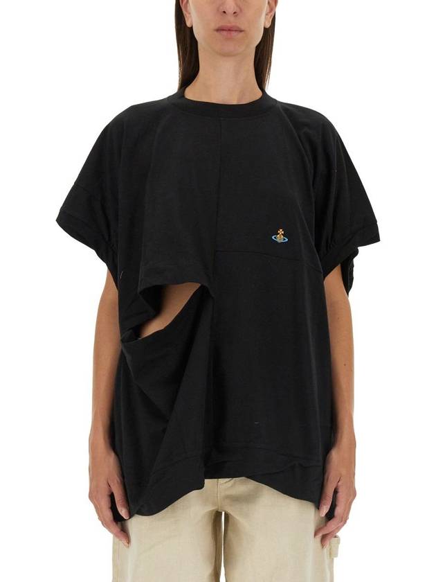 Vivienne Westwood Cotton T-Shirt - VIVIENNE WESTWOOD - BALAAN 1