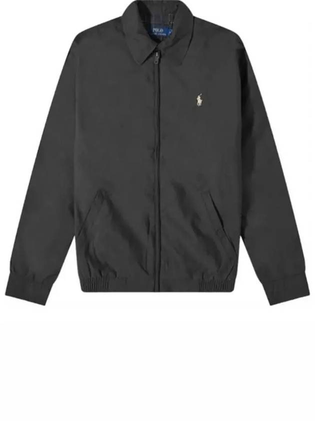 Harrington Windbreaker Black - POLO RALPH LAUREN - BALAAN 2