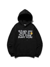 Whats Oversized Fit Hoodie Black - TAILOR STUDIO - BALAAN 1