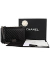 A92193 Boy Lambskin Large Silver Chain Shoulder Bag 33564Y 1 - CHANEL - BALAAN 8