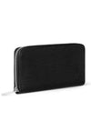 Zippy Epi Leather Long Wallet Black - LOUIS VUITTON - BALAAN 3