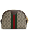 Ophidia GG Shoulder Bag Beige Ebony - GUCCI - BALAAN 4