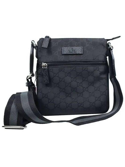 Micro GG Ssima Canvas Messenger Bag Black - GUCCI - BALAAN 2