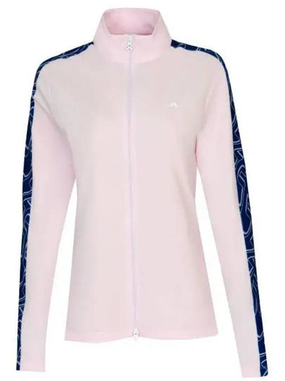 Women's Winona Print Mid Layer Jacket Cradle Pink - J.LINDEBERG - BALAAN 2