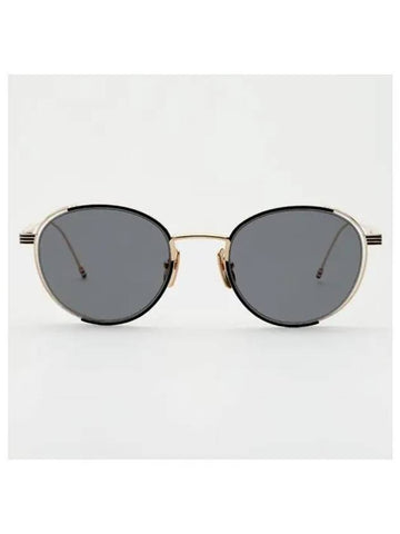 EYEWEAR TB 106 A BLK GLD 50 - THOM BROWNE - BALAAN 1