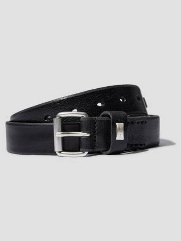 Arrow Head Leather Belt Black - OUR LEGACY - BALAAN 2