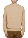 Alessandro Mattiussi de Coeur sweatshirt beige - AMI - BALAAN 1