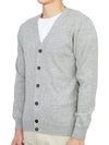 Men's Cardigan Gray - JOHNSTONS OF ELGIN - BALAAN 3