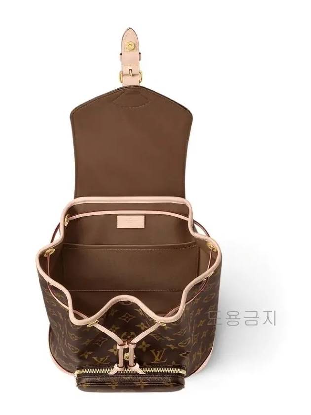 Montsouris MM Monogram Backpack Brown - LOUIS VUITTON - BALAAN 4