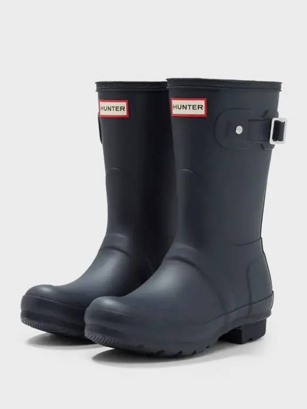 Original Matte Short Rain Boots Navy - HUNTER - BALAAN 4