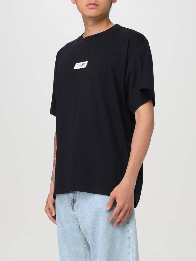 T-shirt con mini logo Mm6 Maison Margiela - MAISON MARGIELA - BALAAN 4