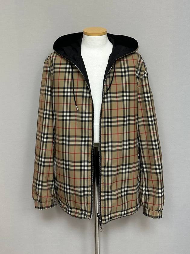 Reversible Vintage Check Hooded Jacket 110 - BURBERRY - BALAAN 1