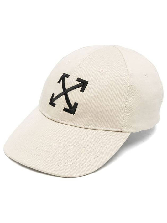 arrow embroidery ball cap - OFF WHITE - BALAAN 2