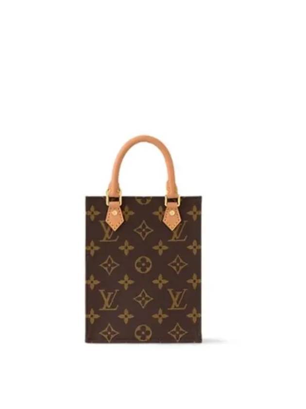 Petit Sac Plat Monogram Tote Bag Brown - LOUIS VUITTON - BALAAN 3