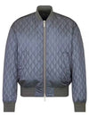 Men's CD Diamond Bomber Jacket Grey - DIOR - BALAAN 2