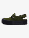 Mounted Slick Sandals Green - ALEXANDER MCQUEEN - BALAAN 2