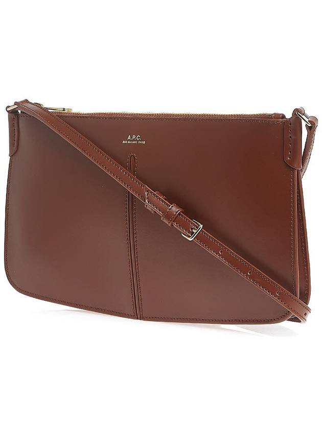 Betty Baguette Cross Bag Brown - A.P.C. - BALAAN 3