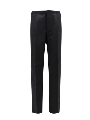 Straight Pants FB0979AR8S F0QA1 Black - FENDI - BALAAN 1