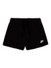 Sportswear Club Fleece Mid-Rise Shorts Black - NIKE - BALAAN 1