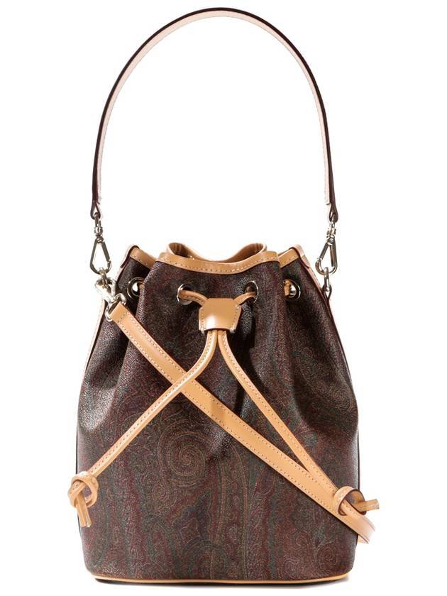 Paisley Bucket Bag Brown - ETRO - BALAAN 1