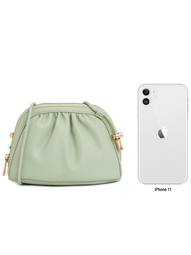 Ninon Small Cross Bag Mint - A.P.C. - BALAAN 10