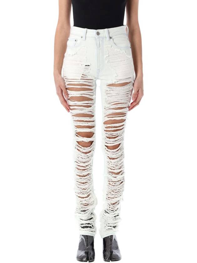 Mm6 Maison Margiela Skinny Denim Broken - MAISON MARGIELA - BALAAN 1