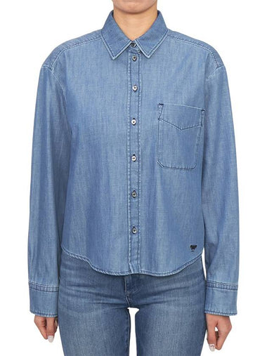 Clio denim shirt 25116031650 006 - MAX MARA - BALAAN 1