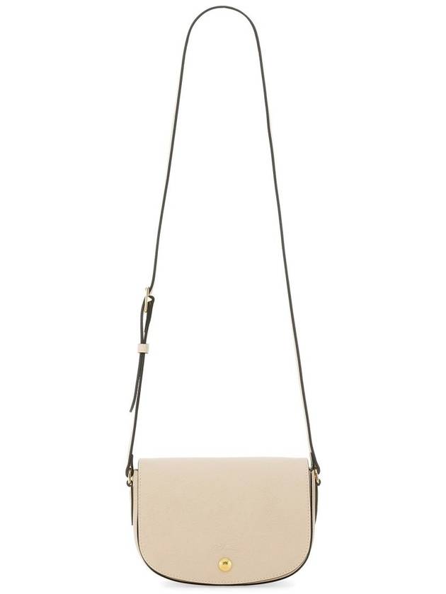 Epure Leather Cross Bag White - LONGCHAMP - BALAAN 2