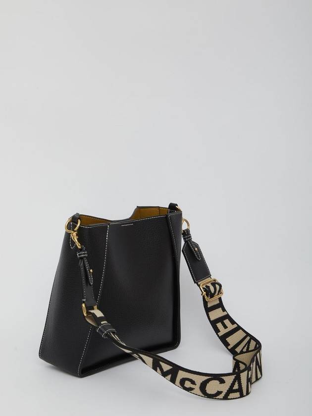 Stella Logo Shoulder Bag Black - STELLA MCCARTNEY - BALAAN 2