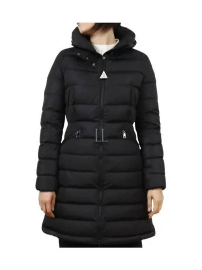 Women's Flammette Long Down Padding Black - MONCLER - BALAAN 2