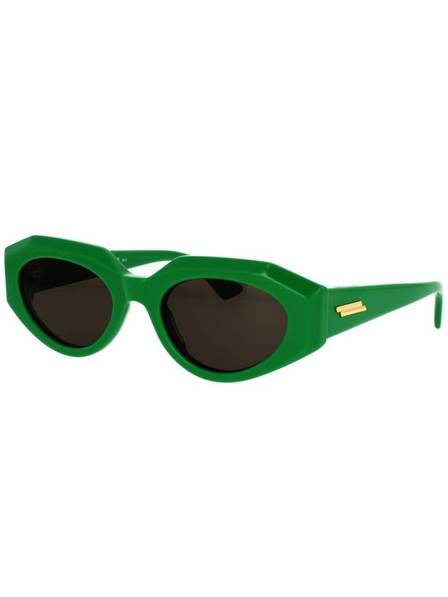 Eyewear Geometric Sunglasses Green - BOTTEGA VENETA - BALAAN 3