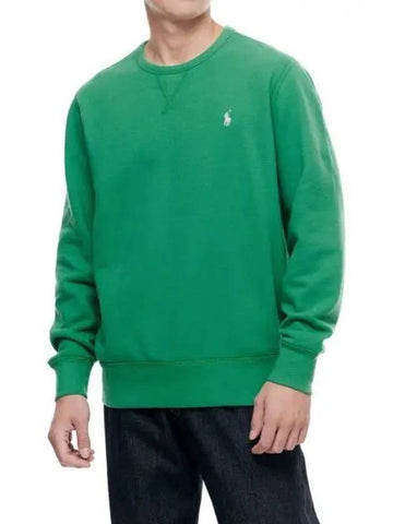 Fleece crewneck sweatshirt green - POLO RALPH LAUREN - BALAAN 1