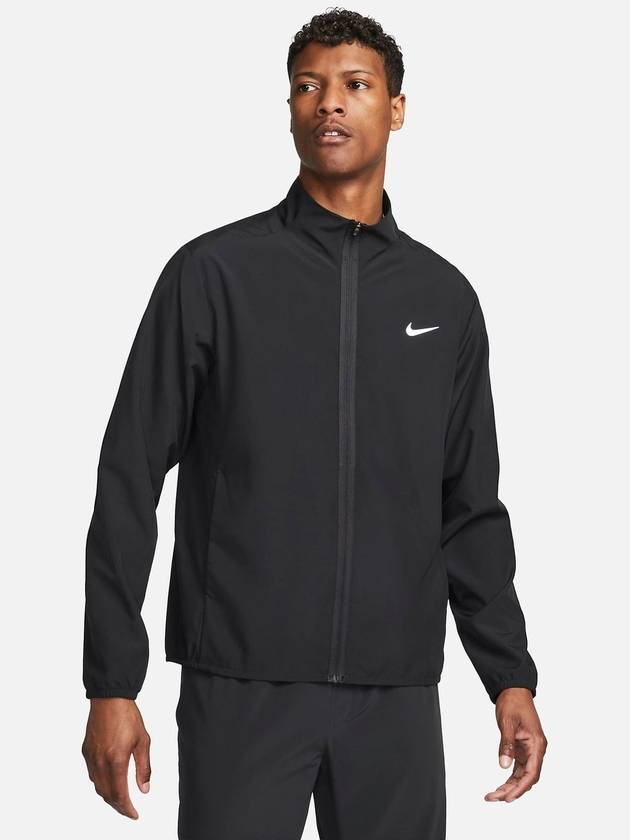 Men's Form Versatile Zip-Up Jacket Black - NIKE - BALAAN 1