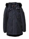 Original Stirling Parka Black Fox Fur Navy - MOOSE KNUCKLES - BALAAN 2