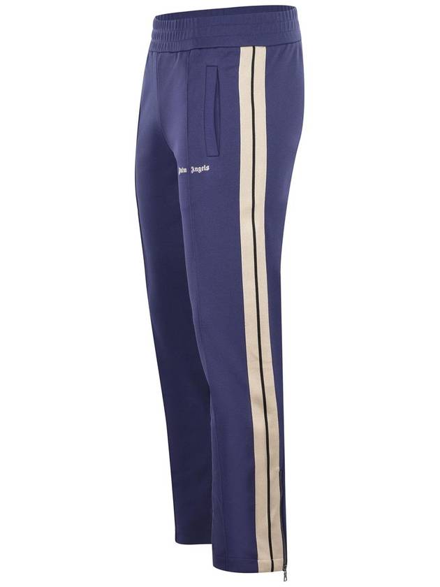 Palm Angels Classic Logo Track Pants Navy Blue - PALM ANGELS - BALAAN 3