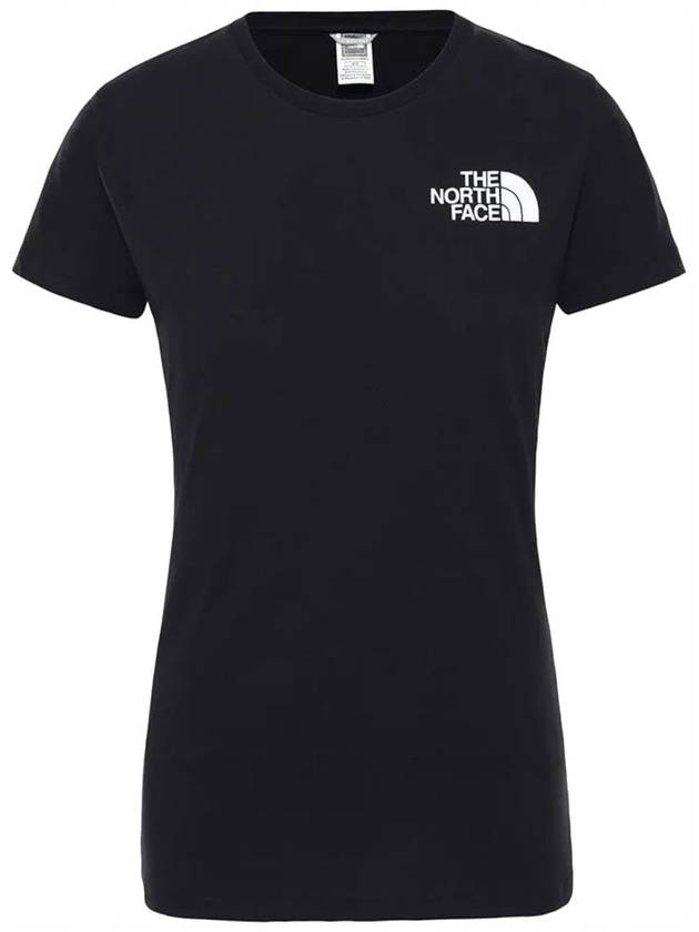 Women's Half Dome Cotton Short Sleeve T-Shirt Black - THE NORTH FACE - BALAAN 2