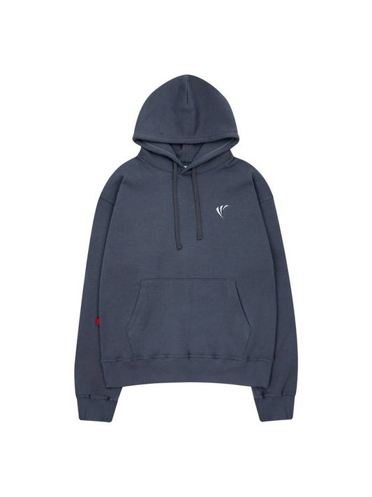 Special fleece exotic blue hood relaxed fit - CETO - BALAAN 2