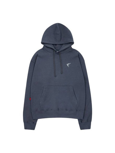 Relaxed Fit Special Wool Hoodie Exotic Blue - CETO - BALAAN 1