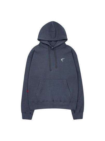 Relaxed Fit Special Wool Hoodie Exotic Blue - CETO - BALAAN 2