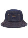 Bob Thais Denim Bucket Hat Indigo - A.P.C. - BALAAN 2