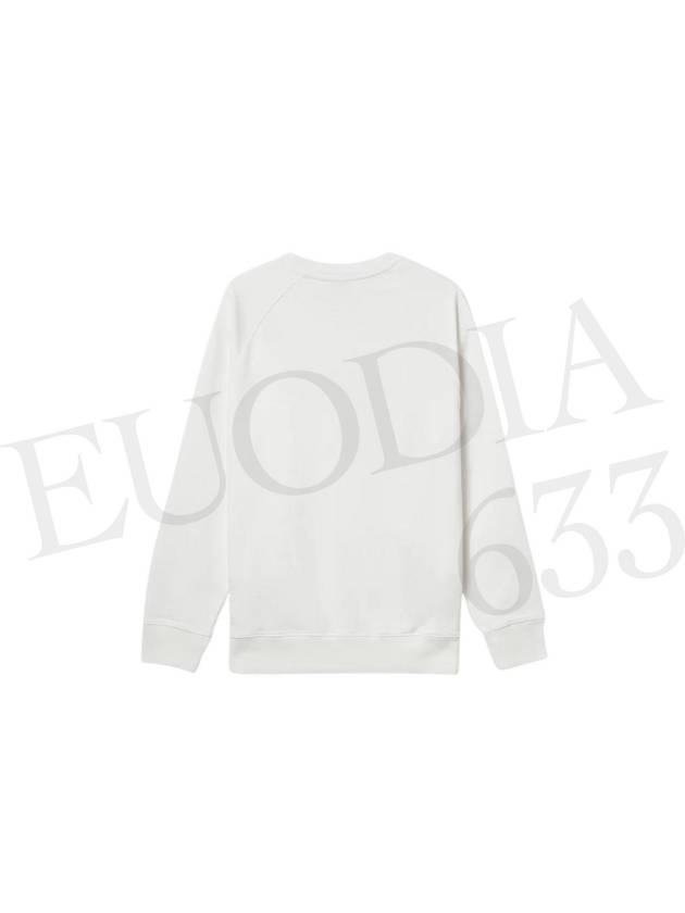 Double Fox Head Patch Classic Sweatshirt Ecru - MAISON KITSUNE - BALAAN 3