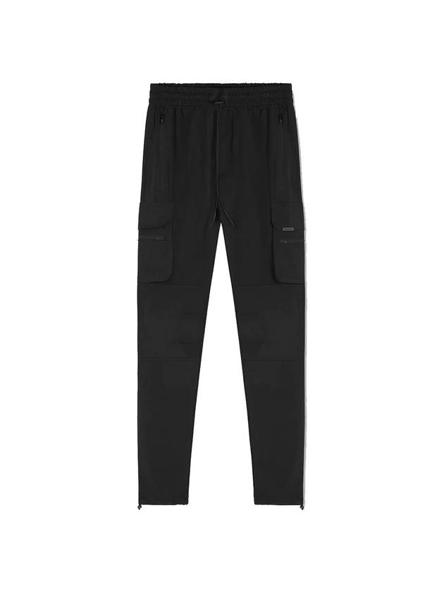 247 Drawstring Straight Pants Black - REPRESENT - BALAAN 1