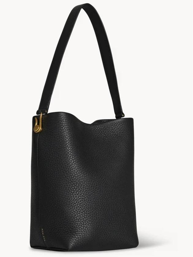 Park Small NS Hook Tote Bag Black - THE ROW - BALAAN 4