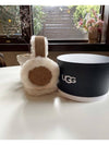 Sheepskin Embroidery Earmuff Chestnut - UGG - BALAAN 5