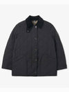 Diamond Quilted Thermoregulated Barn Jacket Black - BURBERRY - BALAAN 2