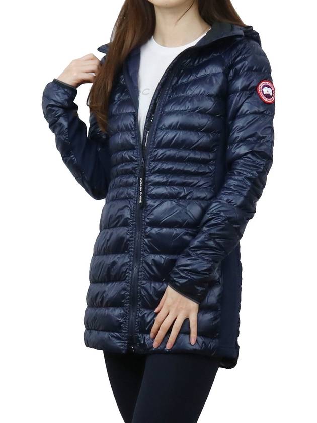 Highbridge Light Tech Hooded Down Padding Atlantic Navy - CANADA GOOSE - BALAAN 2