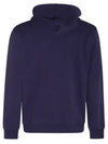 Tech Cotton Zip-Up Hoodie Navy - BRUNELLO CUCINELLI - BALAAN 3