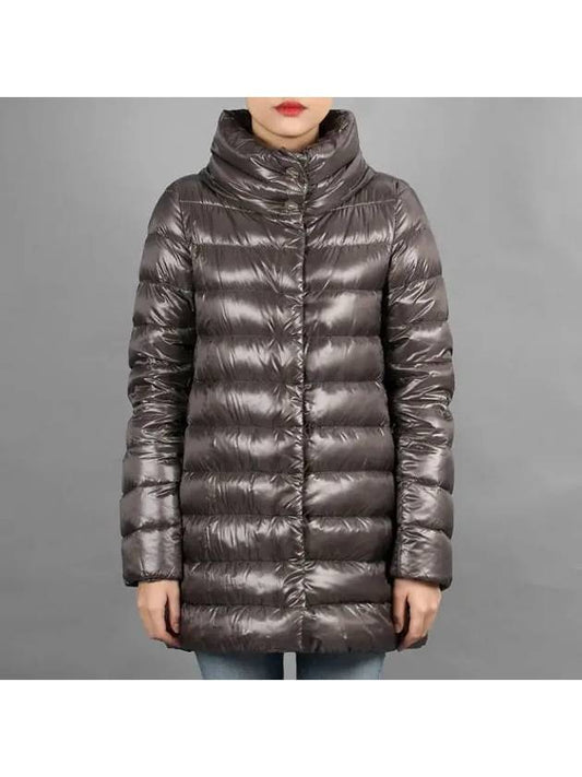 Women's Amelia A Shape Quilted Padded Gray - HERNO - BALAAN 2
