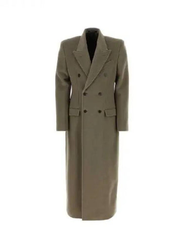 Hourglass Wool Cashmere Double Coat 270812 - BALENCIAGA - BALAAN 1