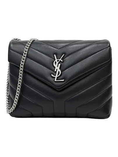 Matelasse Lulu Quilted Small Shoulder Bag Black - SAINT LAURENT - BALAAN 2